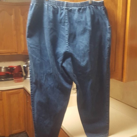 north west blue womens jeans pants denim   petite  size 20W - Picture 10 of 14